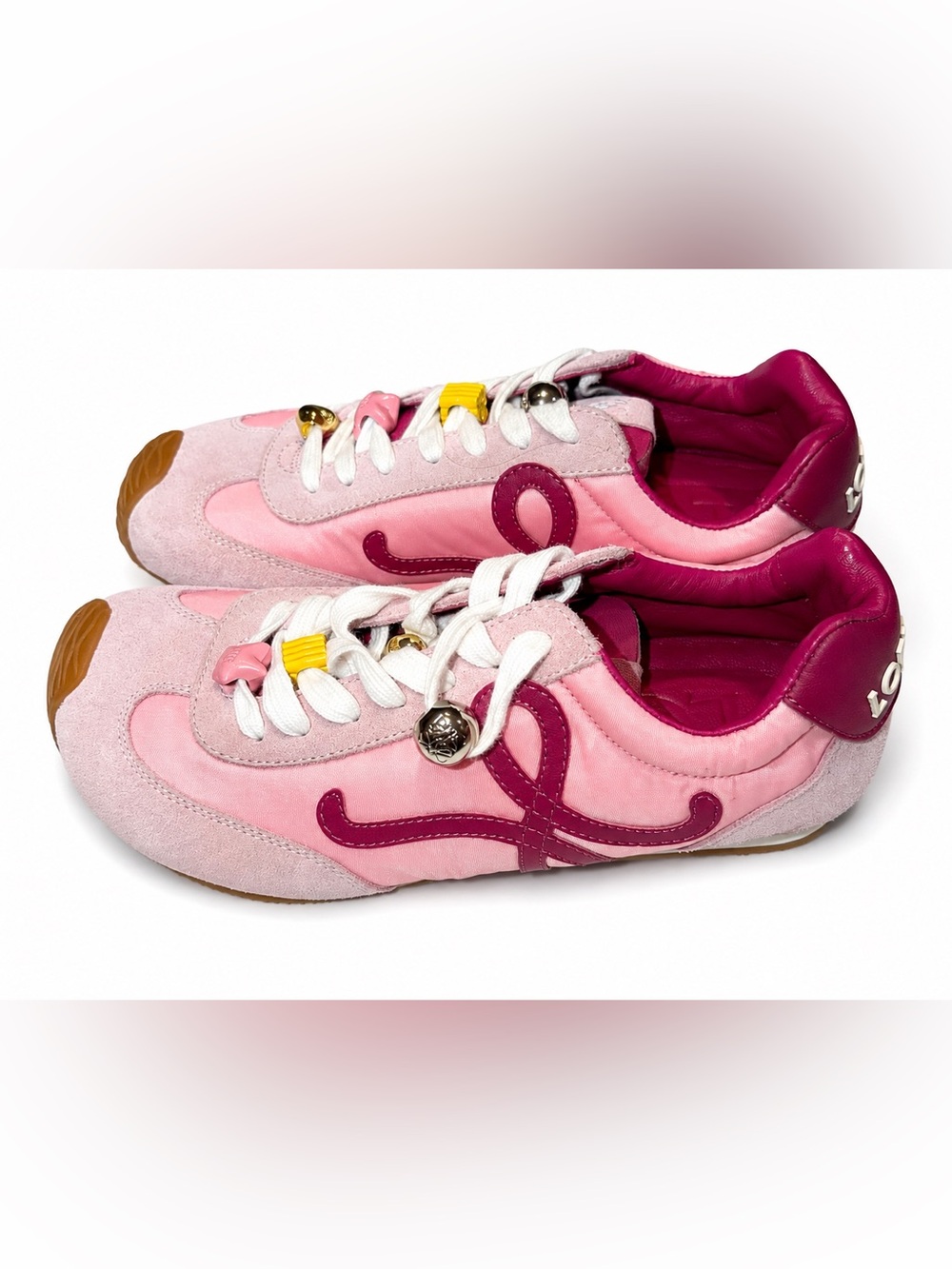 Loewe Pink Women's Casual Sneakers - Stylish Everyday Comfort